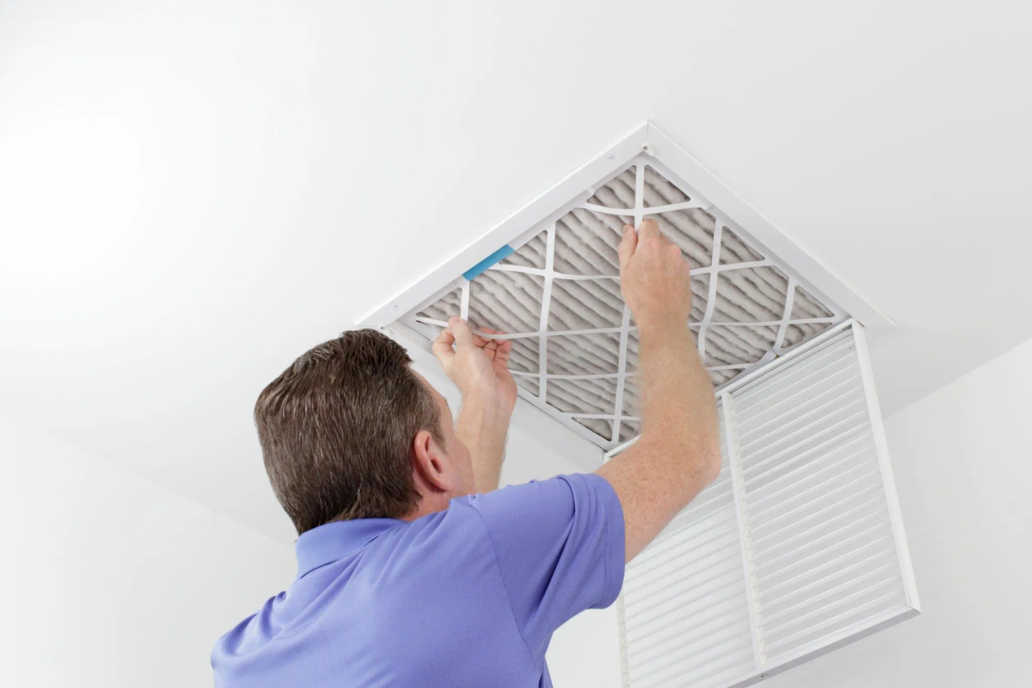 HEPA equipment for drywall dust removal