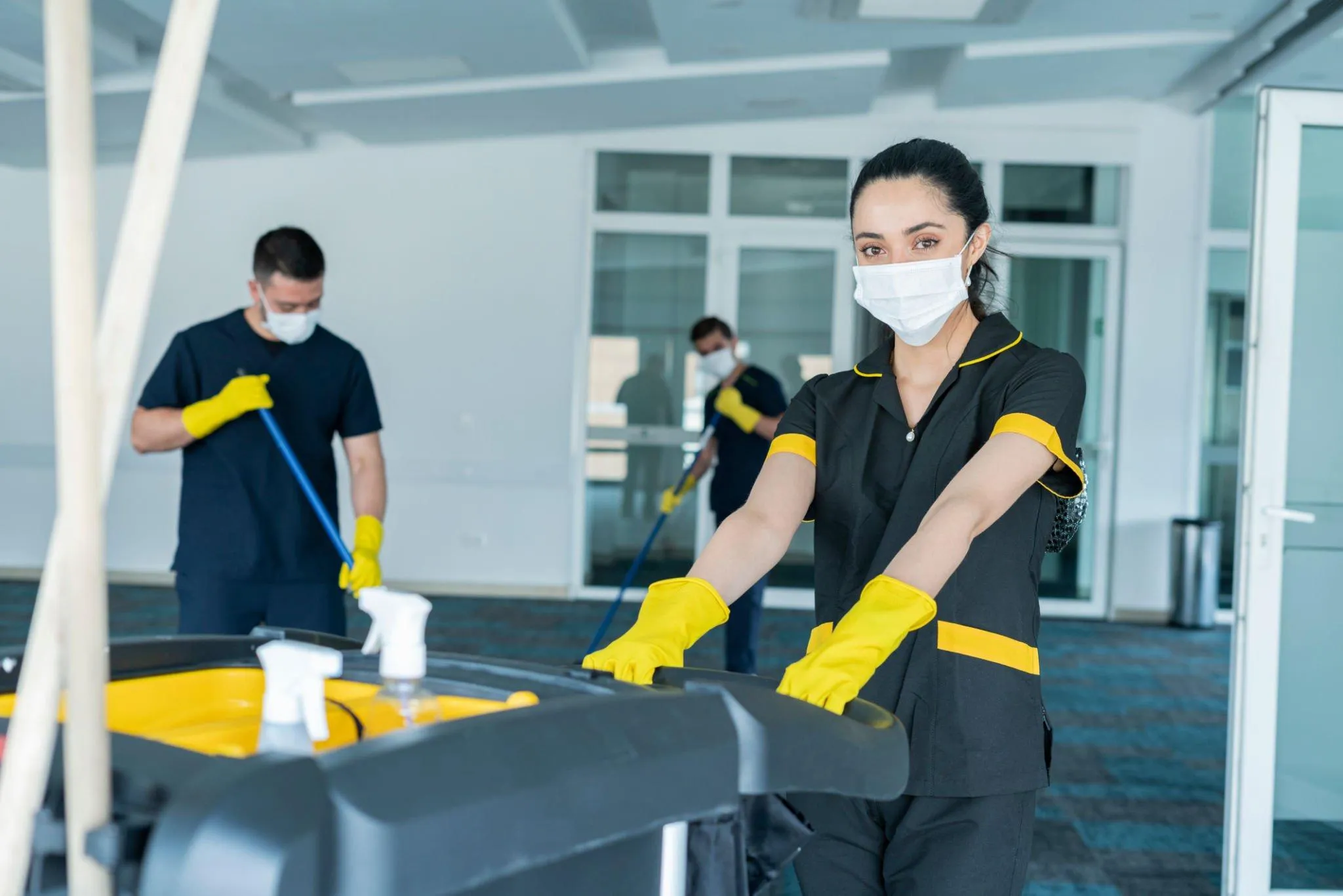 Full service demolition cleanup scope