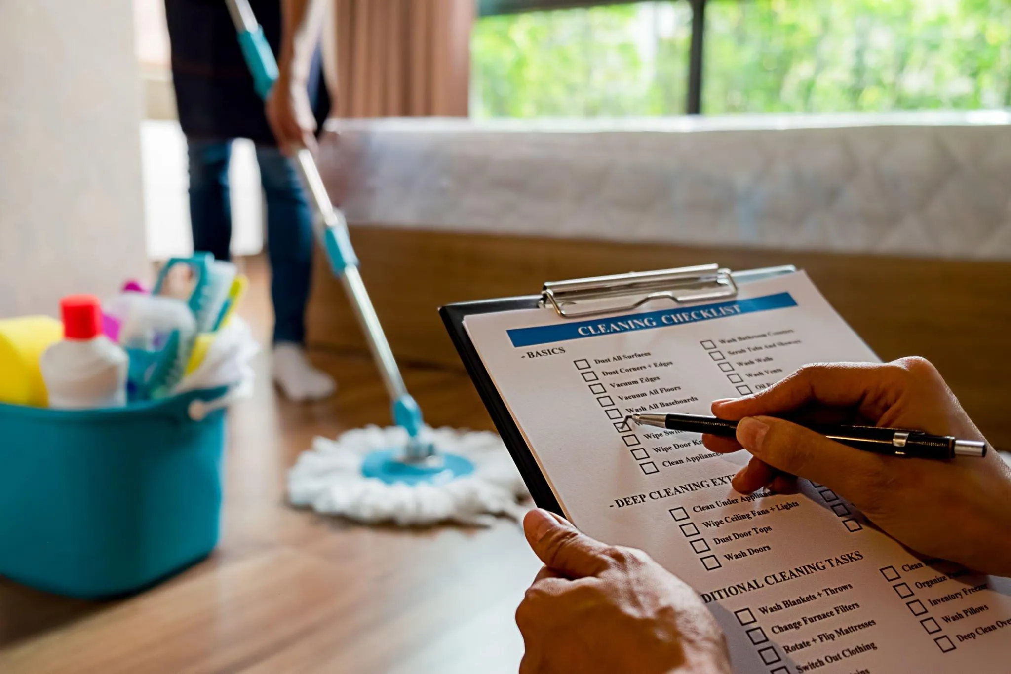 Turn-ready guest room cleaning for Hendersonville short-term rentals